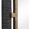 Uttermost Guerra Walnut & Brass Mirror