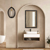 Uttermost Guerra Walnut & Brass Mirror