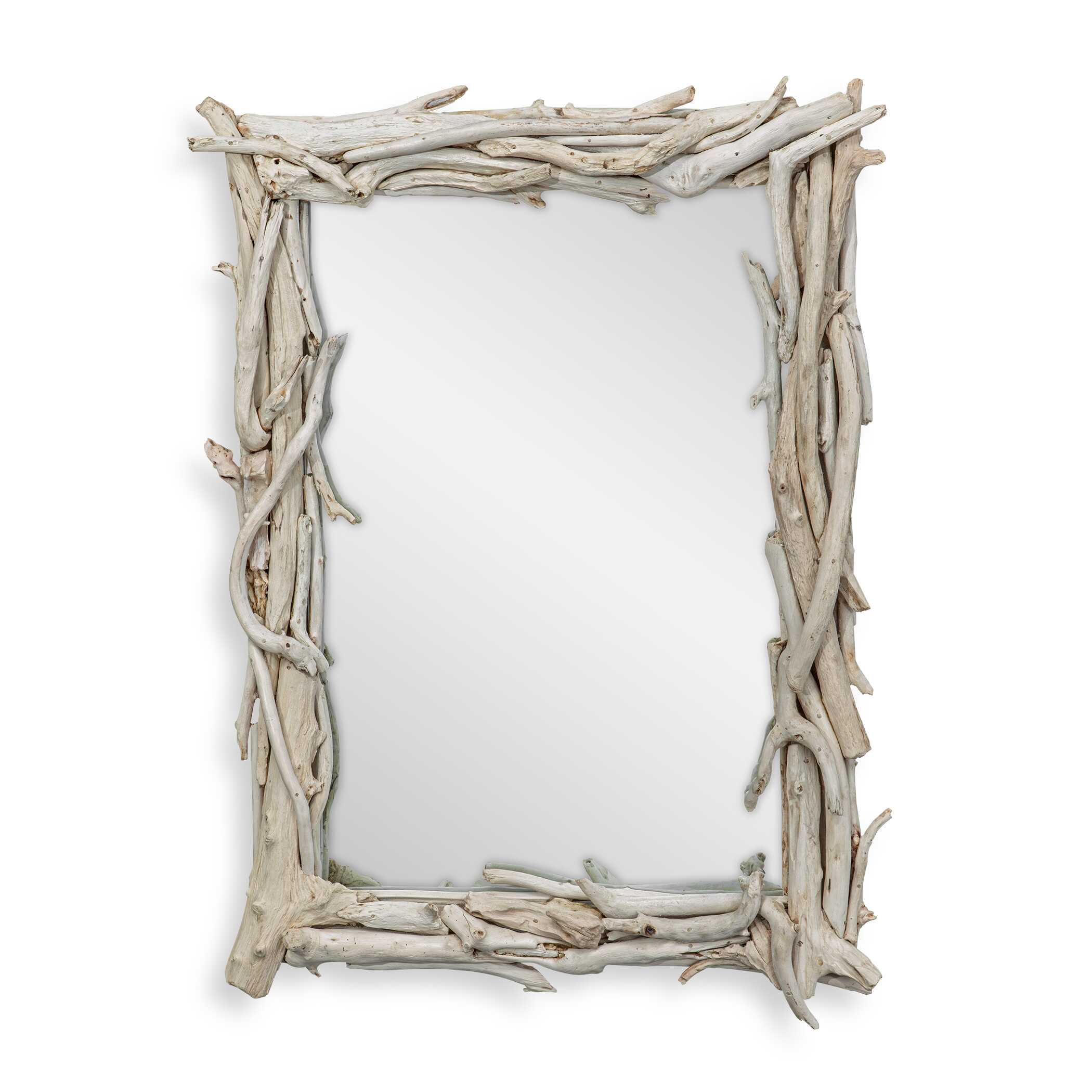 Uttermost Rooted Reflection Bleached Teak Mirror