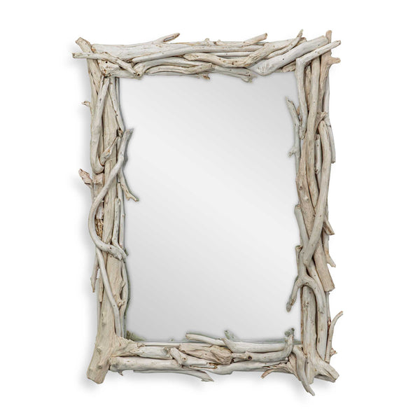 Uttermost Rooted Reflection Bleached Teak Mirror