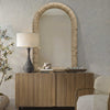 Uttermost Twisted Seagrass Arch Mirror
