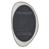 Uttermost Schiller Oval Antique Nickel Mirror