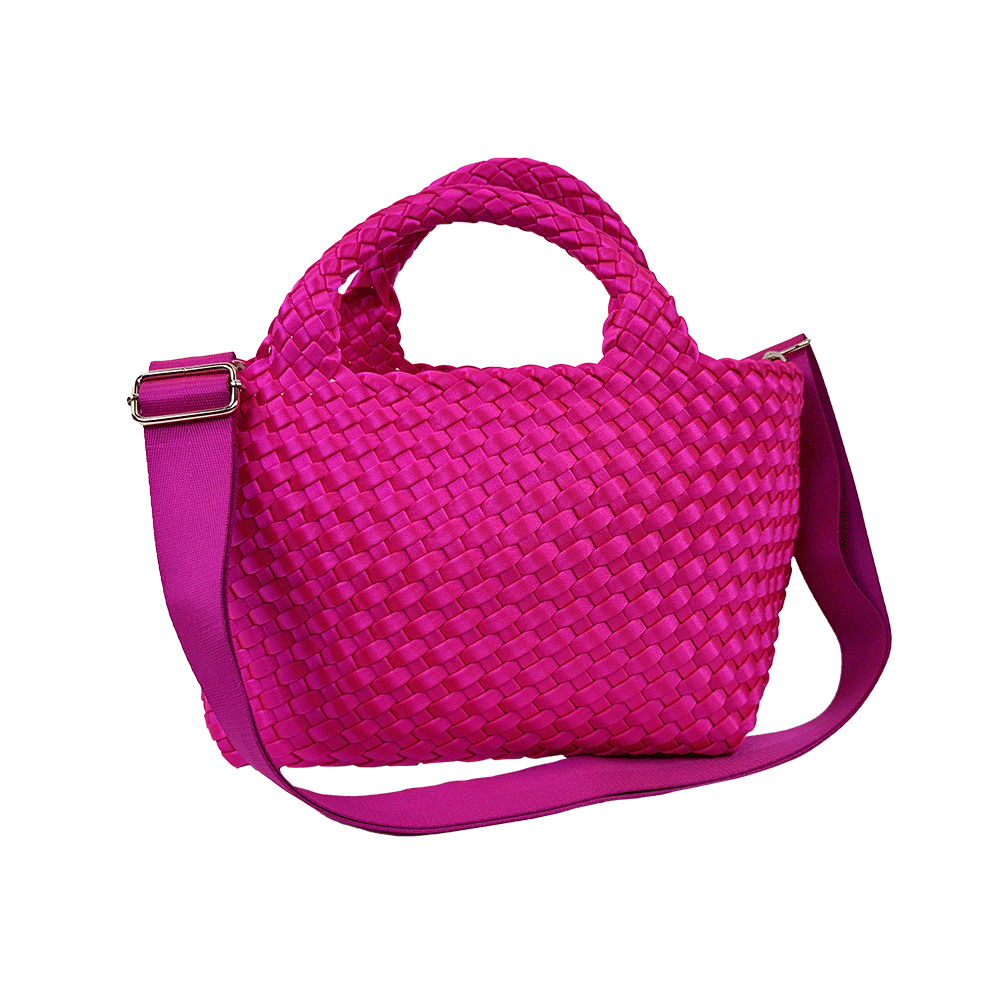 Ahdorned Molly Woven Satin Tote Assorted