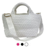 Ahdorned Molly Woven Satin Tote Assorted