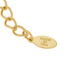 Olivia Riegel Green Drop Gold Tone Necklace