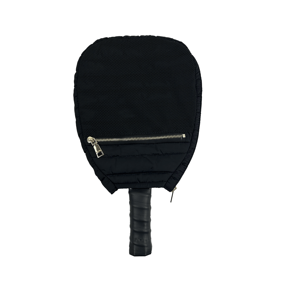 Poppy Quilted Puffer Pickleball Paddle Cover - Assorted