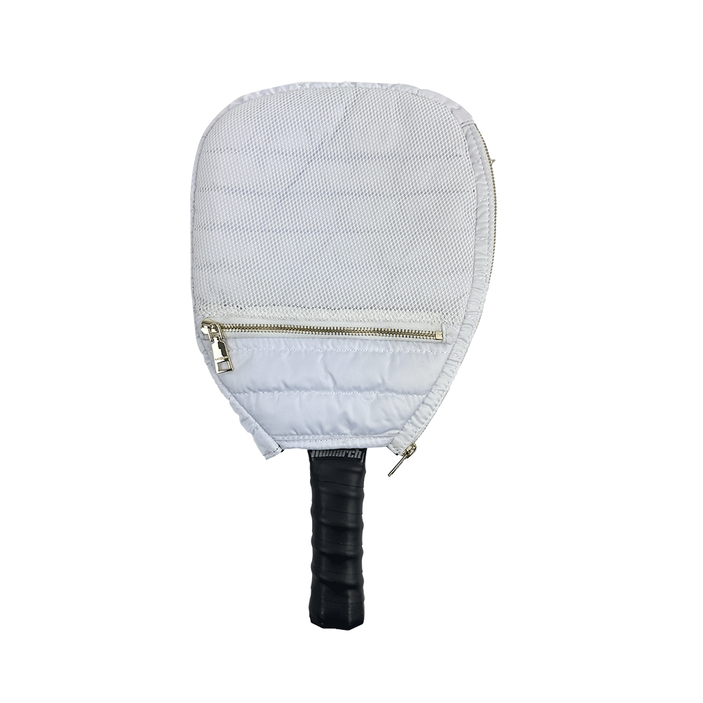 Poppy Quilted Puffer Pickleball Paddle Cover - Assorted