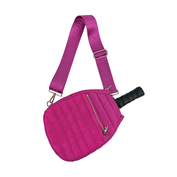 Poppy Quilted Puffer Pickleball Paddle Cover - Assorted