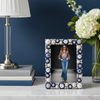 Olivia Riegel Blue & White Charisma 5" x 7" Picture Frame