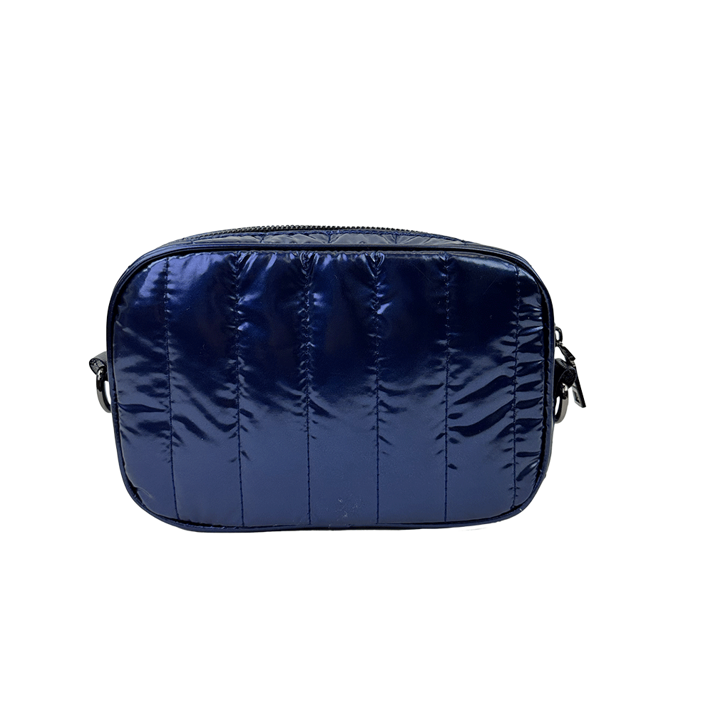 Ahdorned Ramona Quilted Liquid Nylon Crossbody Bag