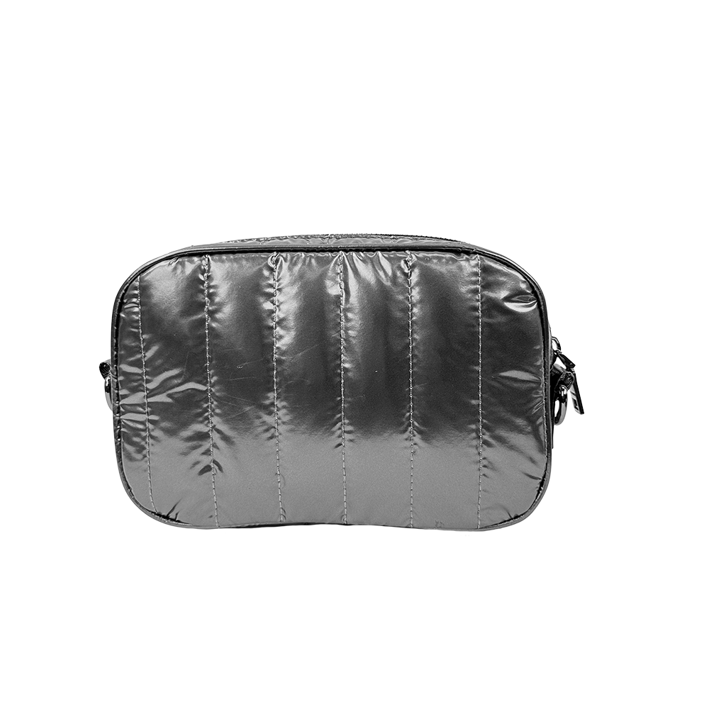 Ahdorned Ramona Quilted Liquid Nylon Crossbody Bag