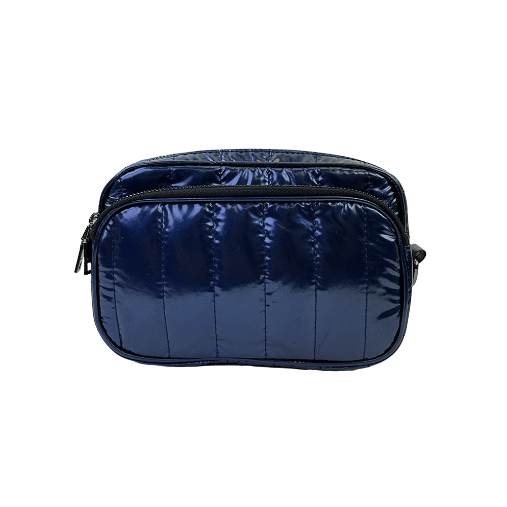 Ahdorned Ramona Quilted Liquid Nylon Crossbody Bag