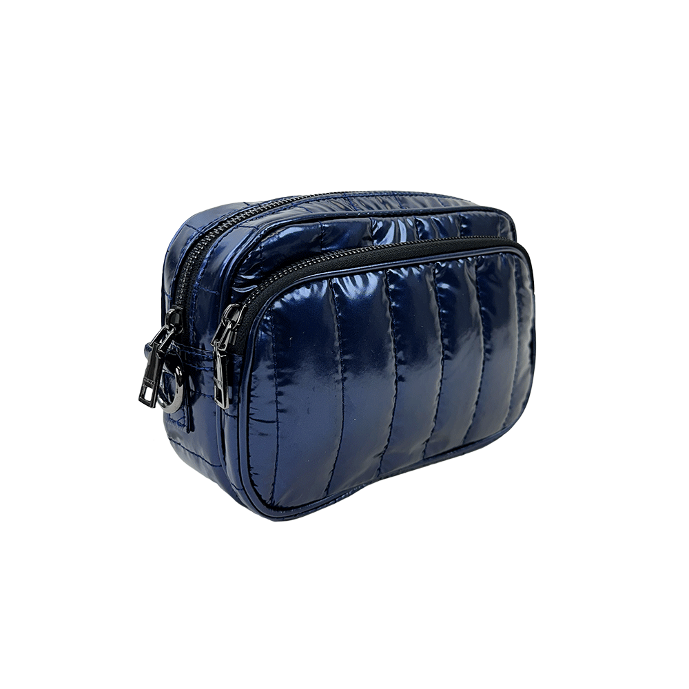 Ahdorned Ramona Quilted Liquid Nylon Crossbody Bag