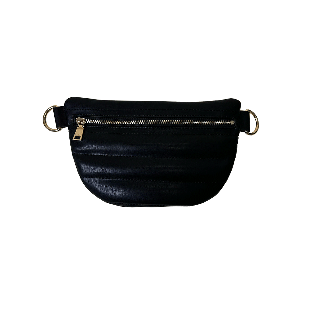 Ahdorned Stacy Small Quilted Faux Leather Bum/Sling Bag