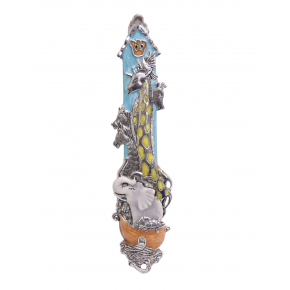 Quest Collection Noah's Ark Mezuzah - 6"