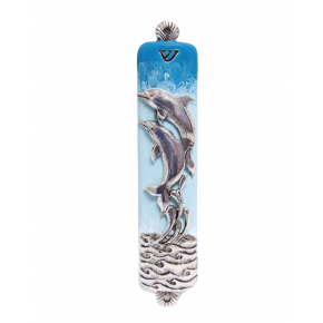 Quest Collection Dolphin Mezuzah