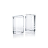 Claire Crystal Glass Bookends - Set of 2