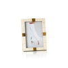 Maha Bone w/ Brass Trim Photo Frame- 5" x 7"
