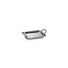 Manetta Steel and Brass Tray-Polished Nickel, 10" x 8" x 2"