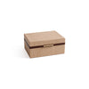 Linea Raffia w/ Leather Trim Jewelry Box