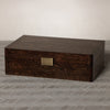 Linea Madrona Burl Veneer Jewelry Box