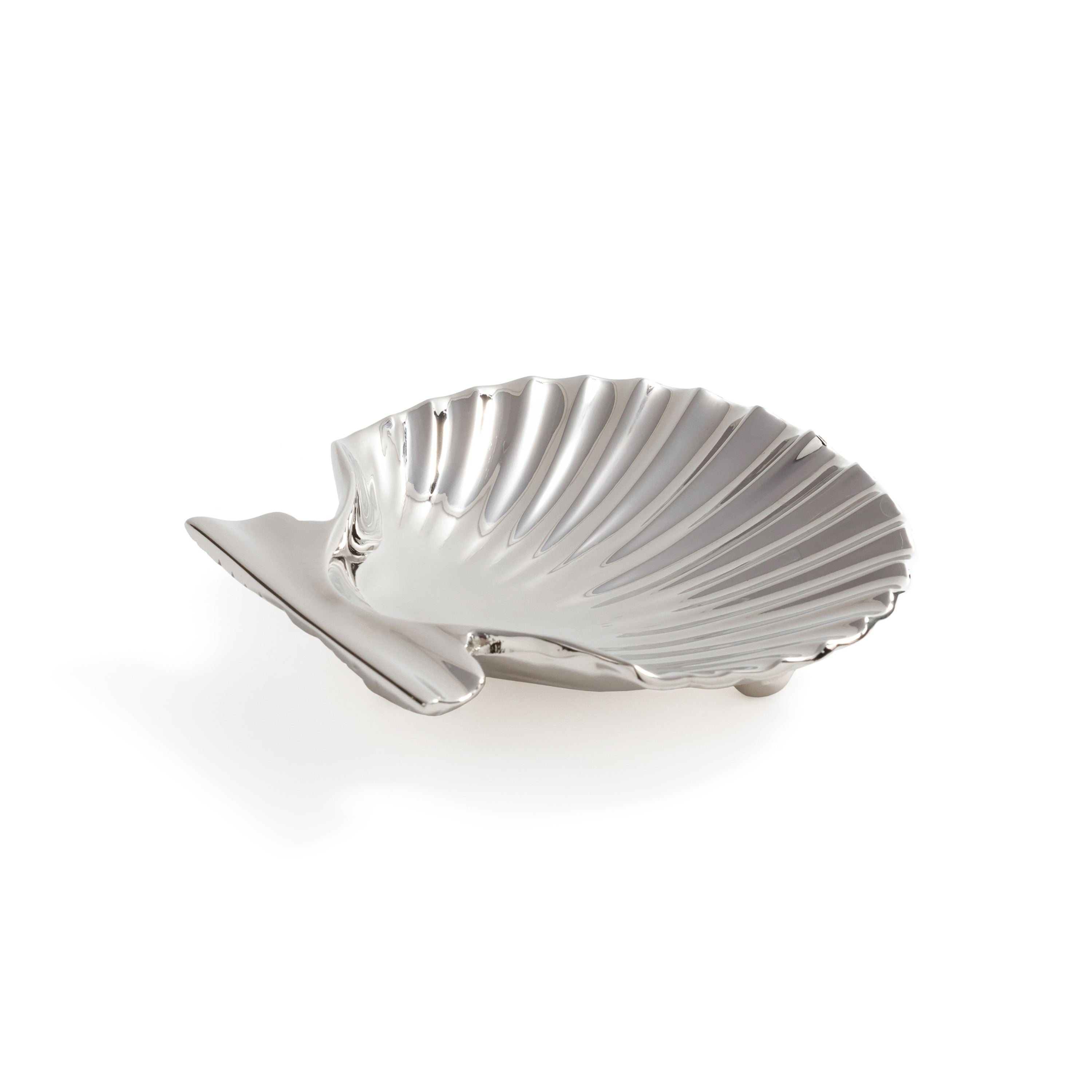 Sanibel Shell Tray- Polished Nickel