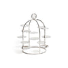 The Grand High Tea Tower-12 cups, Polished Nickel