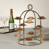 The Grand High Tea Tower-12 cups, Polished Gold
