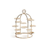 The Grand High Tea Tower-12 cups, Polished Gold