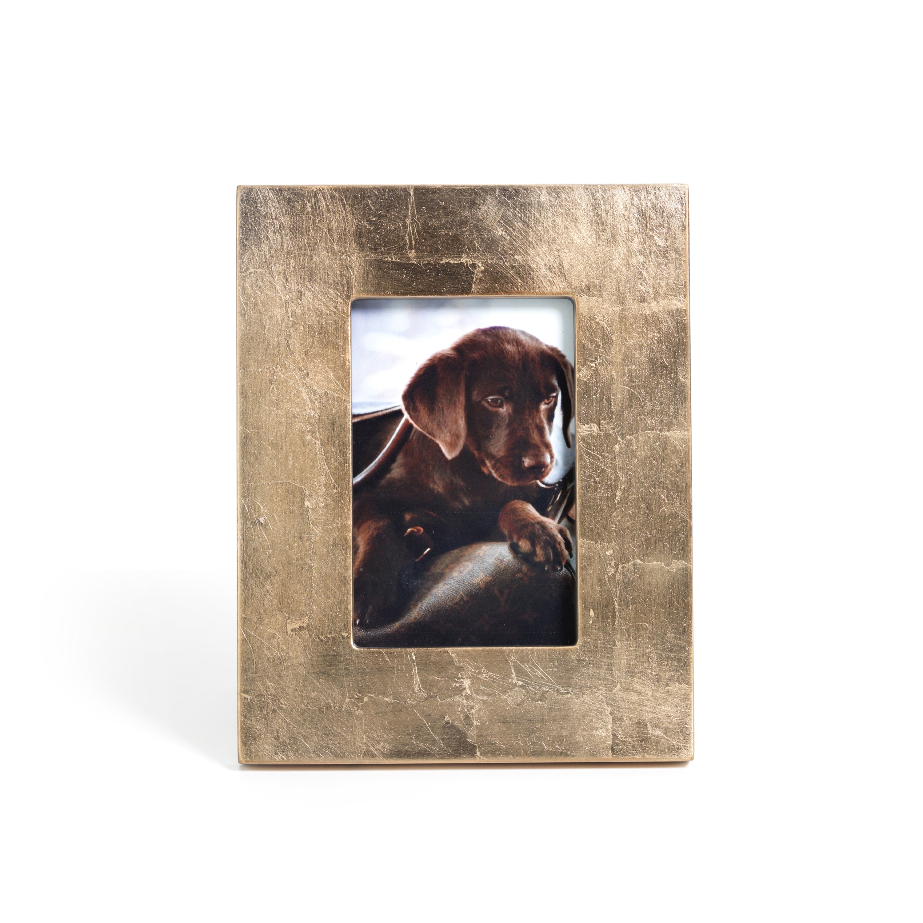 Gold Leaf Photo Frame- 4"x 6"