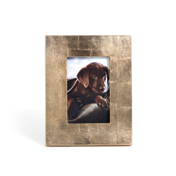 Gold Leaf Photo Frame- 4"x 6"