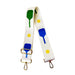 Ahdorned Handbags White Multi Pickleball Ahdorned 2" Printed Sport Adjustable Bag Strap - Assorted