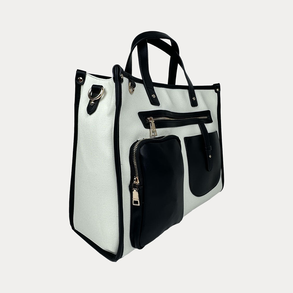 Ahdorned Handbags Ahdorned Alice Canvas Tote