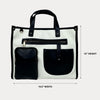 Ahdorned Handbags Ahdorned Alice Canvas Tote