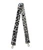 Ahdorned Handbags GREY GROUND LEOPARD-SILVER HARDWARE Ahdorned Animal Print Interchangeable Woven Bag Strap - Assorted