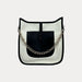 Ahdorned Handbags Black Ahdorned Aubrey Large Canvas Messenger