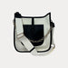 Ahdorned Handbags Black Ahdorned Aubrey Large Canvas Messenger