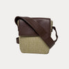 Ahdorned Handbags Brown Ahdorned Celeste Crossbody Raffia Bag
