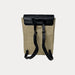 Ahdorned Handbags Black Ahdorned Chelsea Raffia Backpack