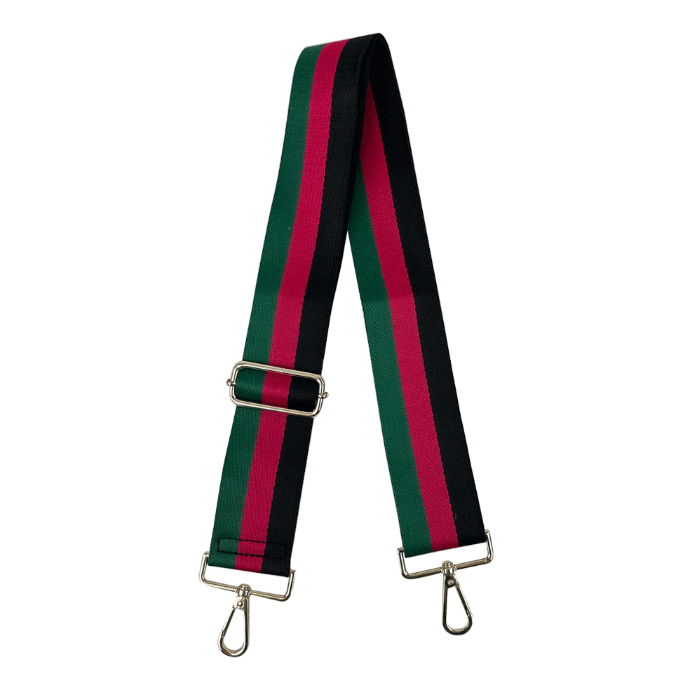 Ahdorned Handbags BLACK GREEN RED Ahdorned Classic Bestselling Interchangeable Adjustable Bag Straps Assorted