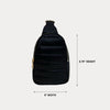 Ahdorned Handbags Ahdorned Eliza Quilted Puffy Sling