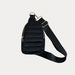 Ahdorned Handbags Black Ahdorned Eliza Quilted Puffy Sling