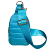 Ahdorned Handbags TURQOISE Ahdorned Eliza Quilted Puffy Sling -  ASSORTED COLORS