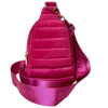 Ahdorned Handbags Pink Ahdorned Eliza Quilted Puffy Sling -  ASSORTED COLORS