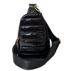 Ahdorned Handbags Liquid Black Ahdorned Eliza Quilted Puffy Sling -  ASSORTED COLORS