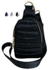 Ahdorned Handbags Ahdorned Eliza Quilted Puffy Sling -  ASSORTED COLORS