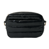 Ahdorned Handbags Black Ahdorned Ella Quilted Puffy Zip Top Messenger Assorted