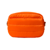 Ahdorned Handbags Neon Orange Ahdorned Ella Quilted Puffy Zip Top Messenger Assorted