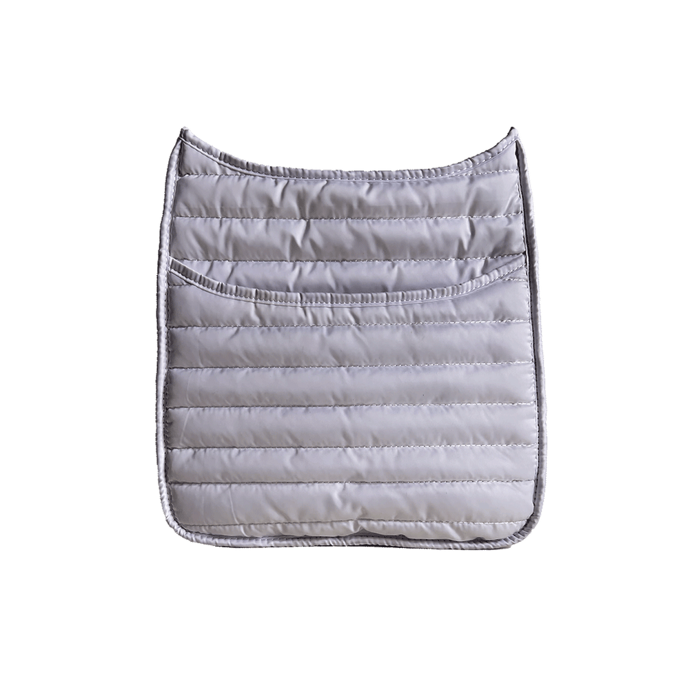 Ahdorned Handbags White Ahdorned Everly Quilted Puffy Messenger Assorted
