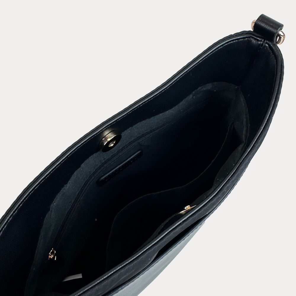 Ahdorned Handbags Ahdorned Jackie Nylon & Vegan Messenger